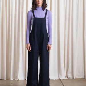 Ali Golden Black Overalls